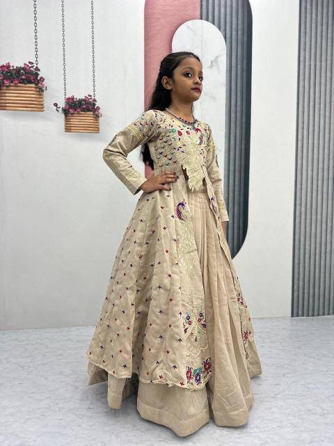 Pc 528 Vichitra White Wholesale kids clothing Kolkata